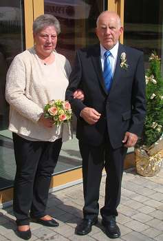 Wenzel und Ingrid Gottwald feierten das Fest der Goldenen Hochzeit