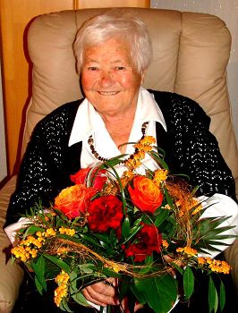 Frau Gretchen Wagner aus Mihla feierte ihren 90ster Geburtstag