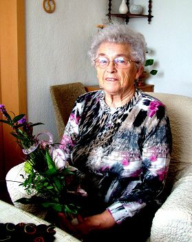 Frau Christa Fischer aus Mihla feierte 80sten Geburtstag